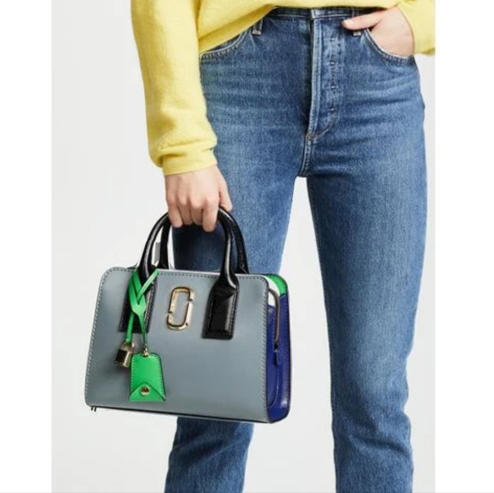 Marc Jacobs Women's Green Little Big Shot Satchel